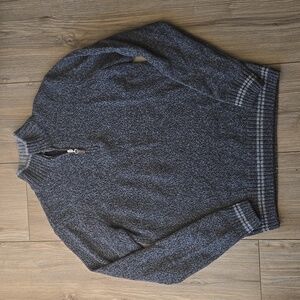 Daniele Blasi Wool Blend Quarter Zip Sweater